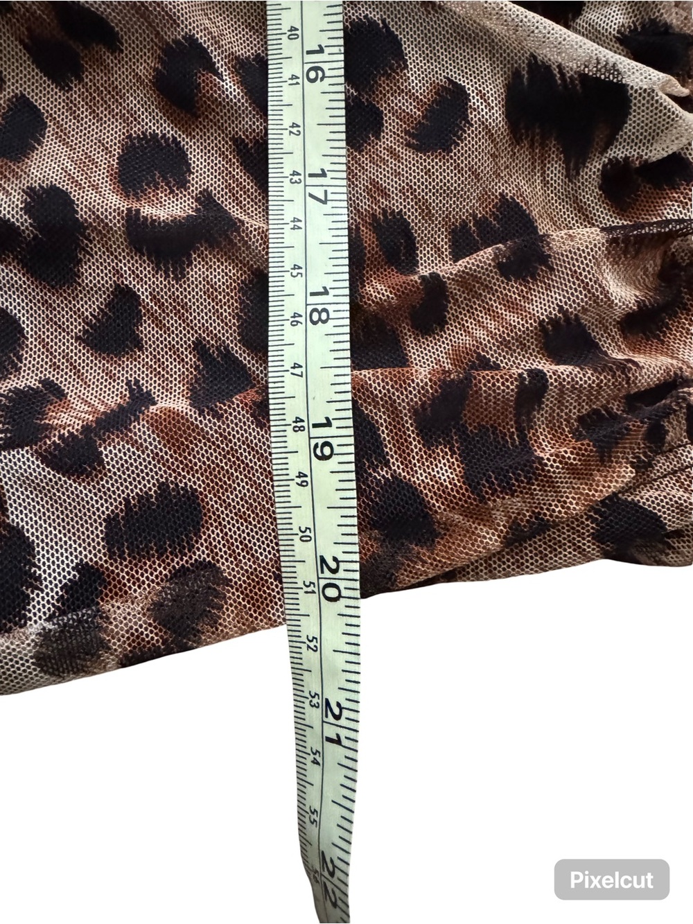 Style Tree Leopard Print Square Neck Ruched Tank Top-C4 - Picture 4 of 5